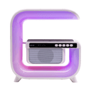 Anúncio: Luminária De Mesa Led Smart UR US-04 Charging Speaker / RGB / 15W / Carregador Sem Fio / Bluetooth / Alto-Falante - Branco