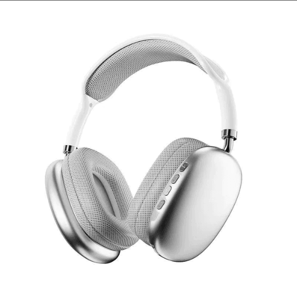 Anúncio: Fone de Ouvido Sem Fio P9 Pro Max Com Bluetooth - Branco/Cinza