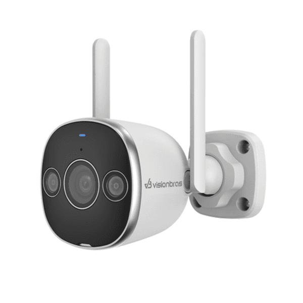 Anúncio: Camera de Segurança Visionbras Bullet WB30-FC / WiFi / 3MP / Microfone / IP67 / Suporte Onvif / Detecção Humana / Visao Noturna / App Guard Live - Branco