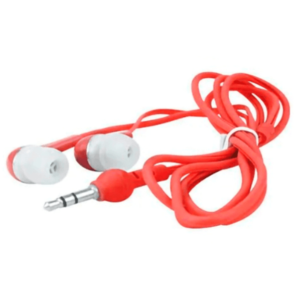 Anúncio: Fone de Ouvido Com Fio Stereo Headphone MS-5V / P2 - Vermelho