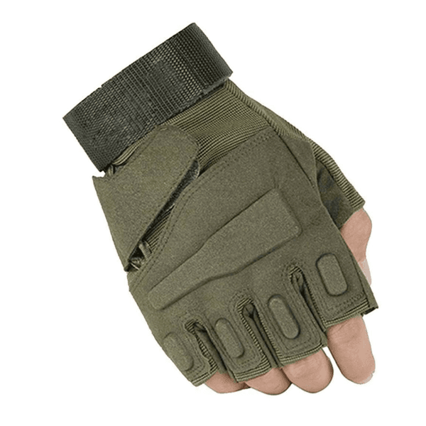 Anúncio: Luvas Táticas Para Motocicleta Sem Dedos SP59003 Tam. L - Verde Oscuro