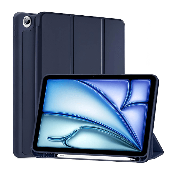 Anúncio: Capa / Protetor para Tablet Ipad 10.2 19/20/21 4Life com Compartimento para Pencil - Dark Blue