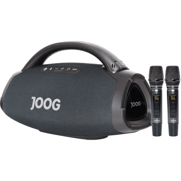 Anúncio: Speaker / Caixa de Som Portatil Joog JOF-01 / 200W / IP67 / TWS / Com 2 Microfones e Controle Remoto / Bluetooth - Preto