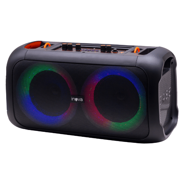 Anúncio: Speaker / Caixa de Som Portatil Inova RAD-0035 King Z8 / 2x8" / 50W / USB / TF / FM / Bluetooth - Preto