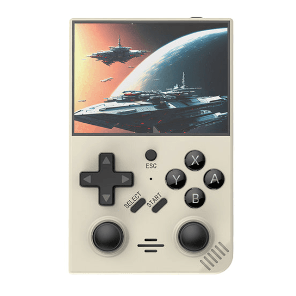 Anúncio: Consola Game Portatil D-R35 Plus / 1GB / 8GB - Marrom Claro