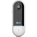 Anúncio: Videoporteiro Sieco S42 Externo / Campainha / Wifi / IP54 / 1080P - Branco/Preto