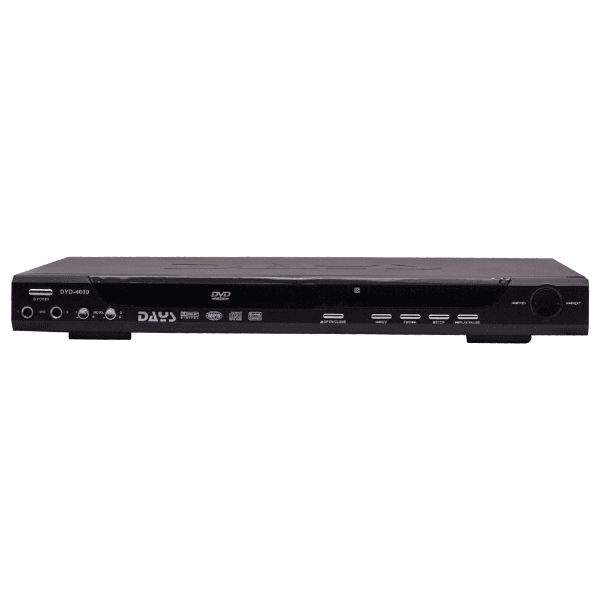 Anúncio: Reprodutor DVD de Mesa Days DYD-4000 / Com Controle Remoto e Microfone / 90-260V ~ 60Hz - Preto