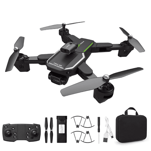 Anúncio: Drone Portatil 4life FLY15 Ultra HD S-5000 Cinematic / Wifi / 6G / 30K / GPS / Dual Camera / 360º - Black