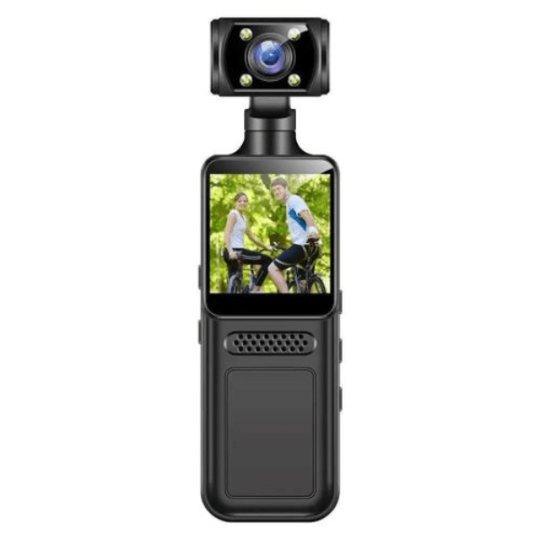 Anúncio: Camera de Ação Esportiva Body Camera ZC-M12-1167B-V1 / 4K / HD / Microfone / 1.31" / Wifi / TF Card / Recarregavel / APP Viidure - Preto