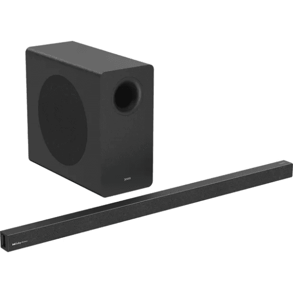 Anúncio: Speaker Soundbar Barra de Som Joog JHB-100 / 120W RMS / Bluetooth / HDMI / USB / Bivolt - Preto