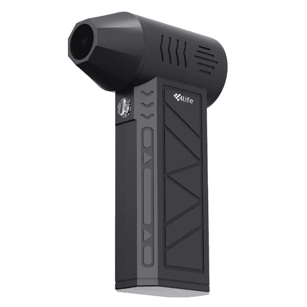 Anúncio: Mini Soprador de Ar Elétrico Sem Fio 4life FL2390 Super Fan / 110.000 RPM / Lanterna / Recarregavel - Preto