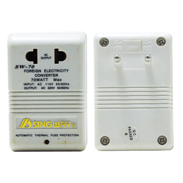Anúncio: Transformador Singway SW-70 / 70W / 110V A 220V - Branco