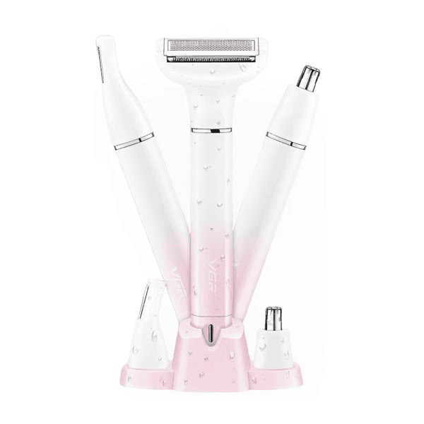 Anúncio: Depiladora VGR Voyager V-611 / 3 Em 1 / 350Mah / IPX5 / Recarregavel - Branco/Rosa