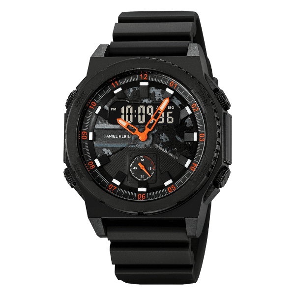 Anúncio: Relogio Digital Masculino Daniel Klein DK.2355-3 Summer 25 / Pulseira de Silicone - Preto