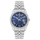 Anúncio: Relogio Analógico Masculino Daniel Klein DK.1.14026-2 Steely / Pulseira de Aço Inoxidável - Prata/Azul