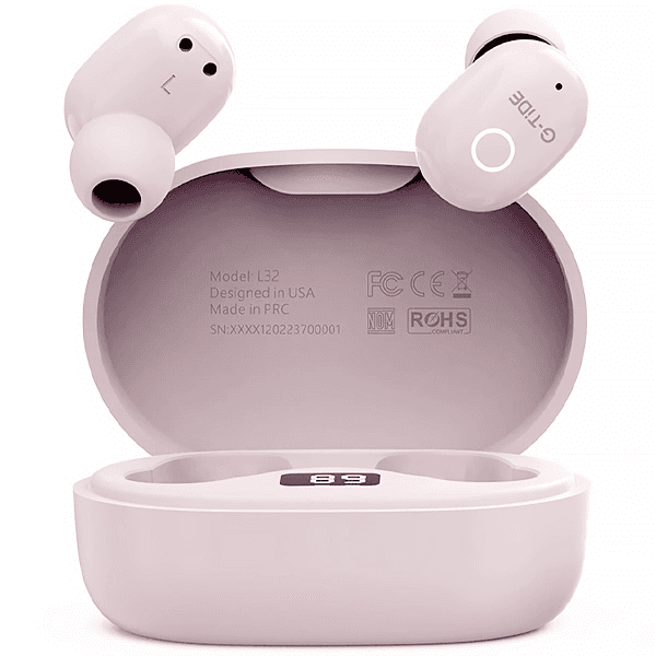 Anúncio: Fone de Ouvido Sem Fio G-TiDE L32 Com Bluetooth e Microfone - Rosa