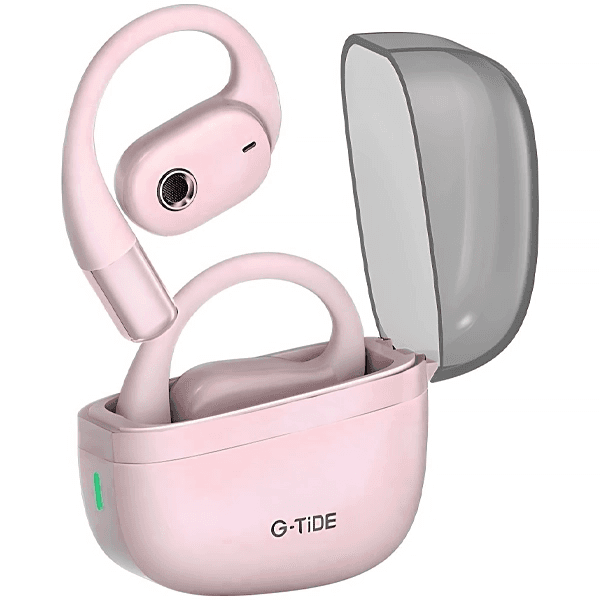 Anúncio: Fone de Ouvido Sem Fio G-TiDE OWS8 Com Bluetooth e Microfone - Rosa