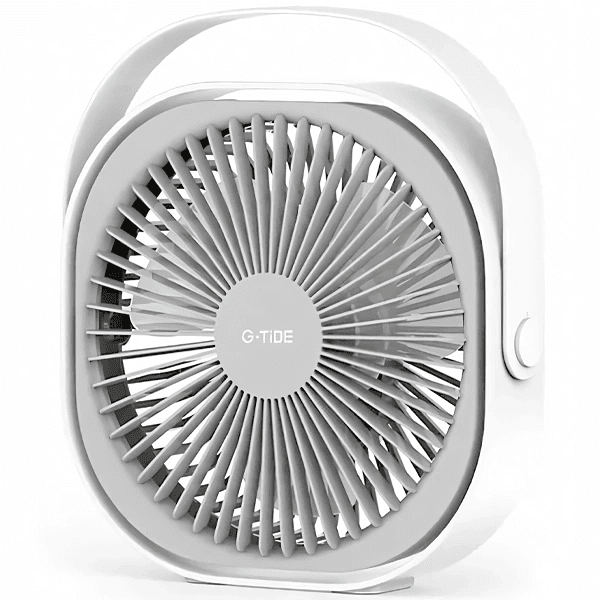 Anúncio: Mini Ventilador G-TiDE FD01 / 3 Pás / 4400Mah / Recarregável - Branco