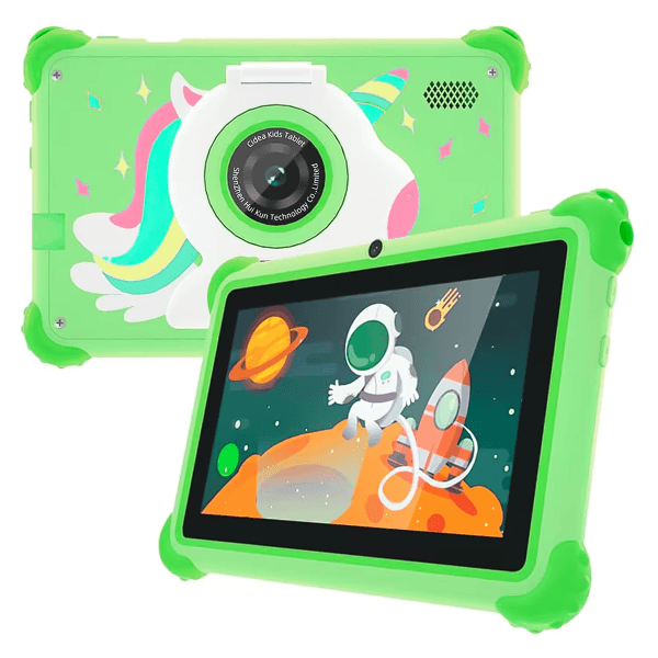 Anúncio: Tablet C Idea CM88 Kids Para Criança / 8GB + 256GB / Tela 7" / WiFi / Android 15 - Green