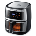 Anúncio: Fritadeira Eletrica Qylar Big Fryer Ultra Space QY-0206 / Digital / 5 Litros / 1600W / 110-127V ~ 50/60Hz - Preto/Inox