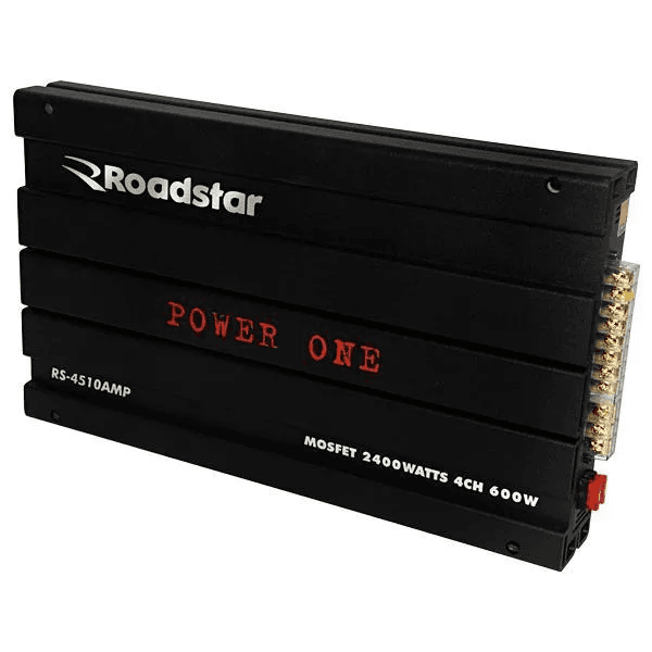 Anúncio: Módulo Amplificador Automotivo Roadstar RS-4510AMP Power One / 2400W / 4 Canais - Preto