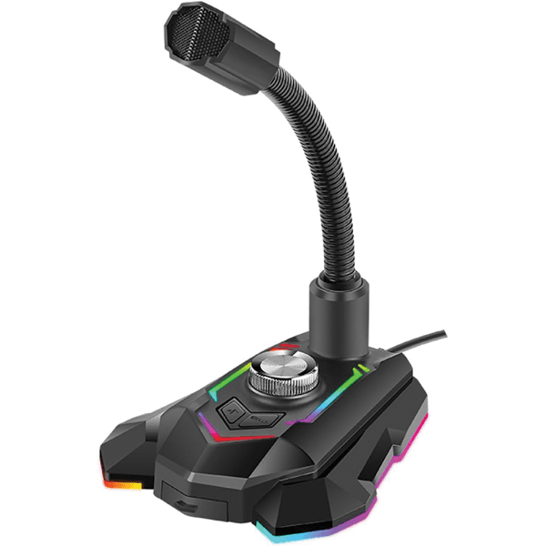Anúncio: Microfone Marvo Gaming MIC-05 Scorpion / 16Khz / LED RGB - Preto
