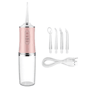 Anúncio: Irrigador Bucal A8 TZ-60 / 2 Níveis de Pressão + Pulsar / 230ML / 3.5W / Recarregavel - Rosa