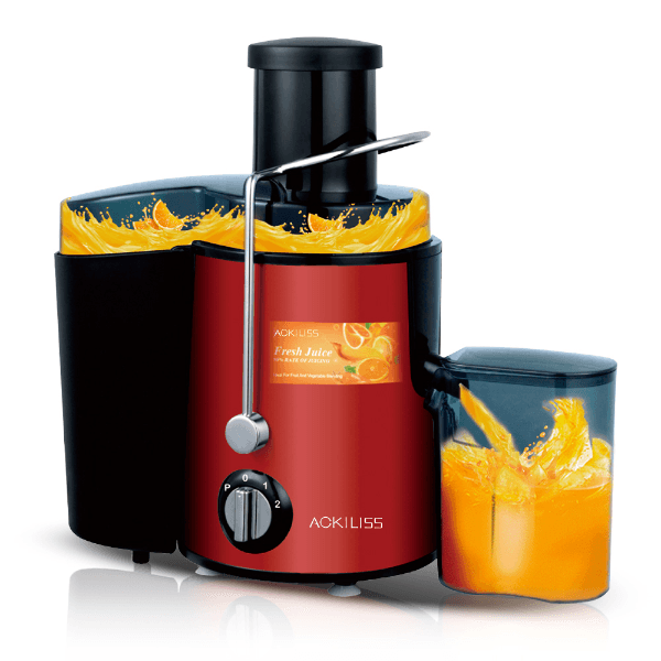 Anúncio: Extrator de Suco Ackiliss ACL-96858R / 1000W / 500ML / 220-240V ~ 50/60Hz - Vermelho