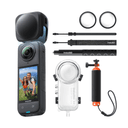 Anúncio: Camera de Ação Esportiva Insta360 X4 Invisible Dive Bundle Cinsabma X416 / 8K / 360 / Tela 2.5" Com Acessorios - Preto