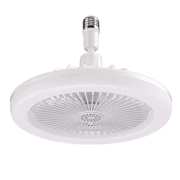 Anúncio: Mini Ventilador de Teto Com LED Aromatherapy  / Com Controle Remoto / 3000K-6500K / 85-265V ~ 50/60Hz - Branco