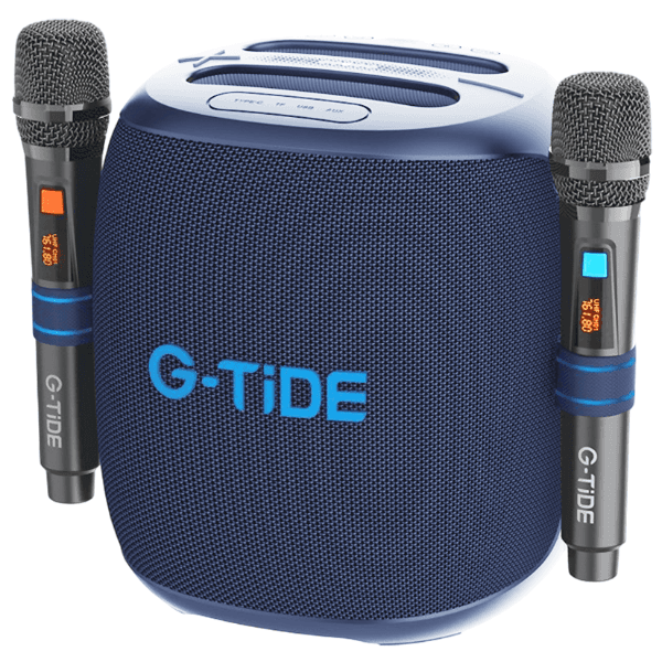 Anúncio: Speaker G-TiDE ThunderBass Com Bluetooth / AUX / USB / 100W / Microfone / IPX6 - Azul