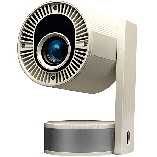 Anúncio: Mini Projetor G-Tide PJ50 / 240 ANSI Lumens / Full HD / Wi-Fi / 1080P / Bluetooth / Bivolt - Bege