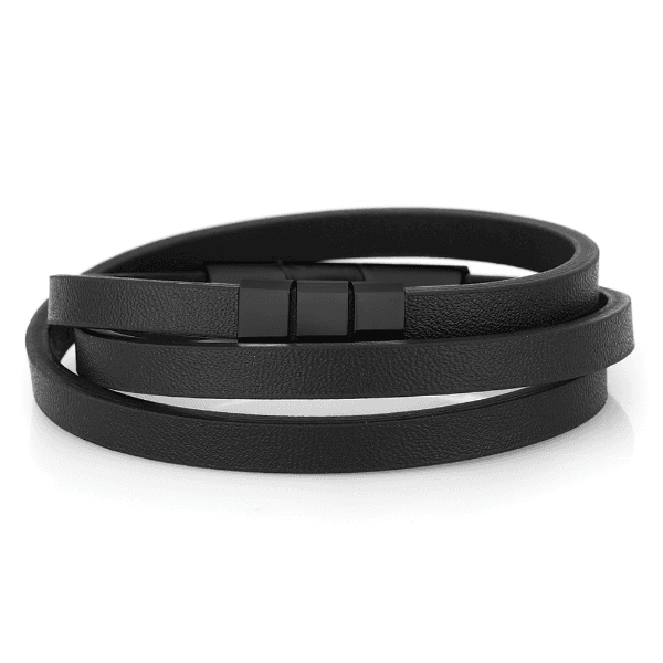 Anúncio: Pulseira Masculino Daniel Klein DKJ.6.10033-2 - Couro Preto