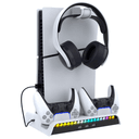 Anúncio: Base Carregador Para Bateria de Controle Ipega PG-P5S006 Para Playstation 5 / Dual Stand / RGB / Cooler - Branco