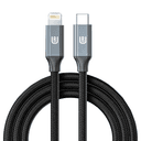 Anúncio: Cabo UR U-07 USB-C Para Lightning / 30W / 1 Metro - Preto/Cinza