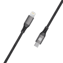 Anúncio: Cabo UR U-17 / USB-C - Lightning / 27W / 1 Metro - Nylon Preto
