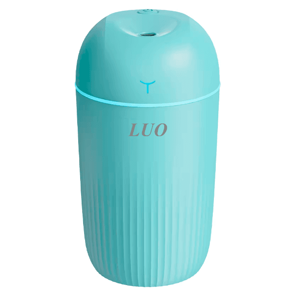 Anúncio: Mini Umidificador de Ar Luo LU-5513 Warm Light / 420ML / 1.5W / Recarregavel - Verde