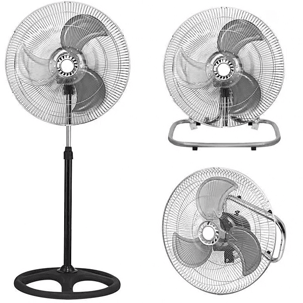 Anúncio: Ventilador Krab KBVC31 / 3 Em 1 / 18" / 60W / 220-240V ~ 50Hz - Inox