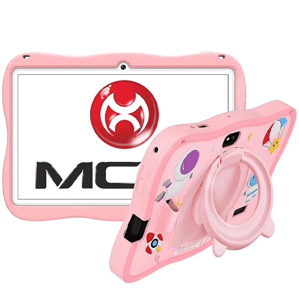 Anúncio: Tablet Mox MO-TK138 Kids / WiFi / 128GB / 6GB RAM / 7" / 8MP - 5MP  / Android 12 + Capinha - Rosa