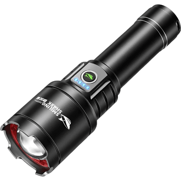 Anúncio: Lanterna LED Smiling Shark SD-7004 / Recarregavel - Preto