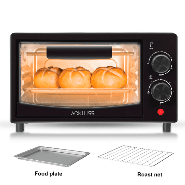Anúncio: Forno Eletrico Ackiliss ACL-5305B / 7 Litros / 600W / 250ºC / 220-240V ~ 50/60Hz - Preto