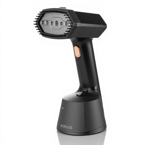 Anúncio: Ferro de Passar a Vapor Ackiliss ACL-61395B / 1400W / 270ML / 220-240V ~ 50/60Hz - Preto