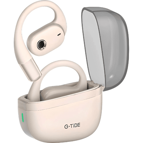 Anúncio: Fone de Ouvido Sem Fio G-TiDE OWS8 Com Bluetooth e Microfone - Bege