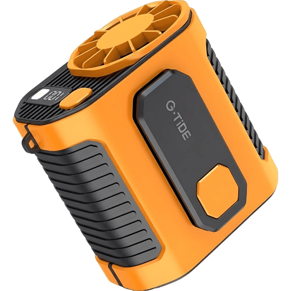 Anúncio: Mini Ventilador G-Tide FW02 / 5V / 4400Mah / Recarregável - Laranja