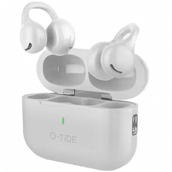 Anúncio: Fone de Ouvido Sem Fio G-TiDE Clip-On com Bluetooth - Branco