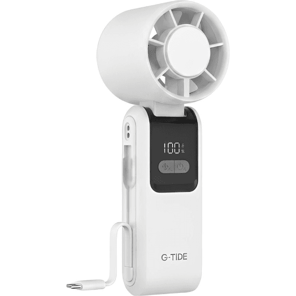 Anúncio: Mini Ventilador G-Tide FH02 / 4400Mah / Recarregavel - Branco