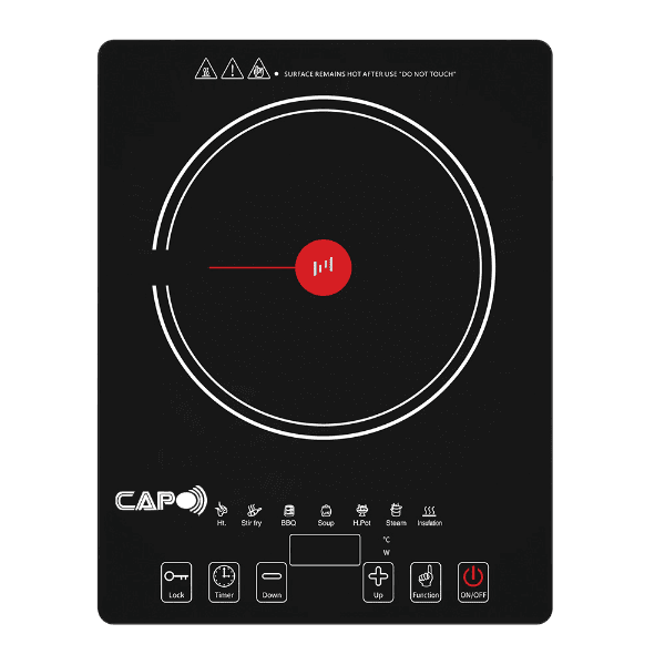 Anúncio: Fogareiro Eletrico Infravermelho Capo EG-668 / 2100W / 220-240V ~ 50/60Hz - Preto
