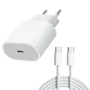 Anúncio: Carregador / Adaptador de Parede Apple MHJ83LL/A / USB-C + Cabo USB-C Para USB-C / 40W - Branco