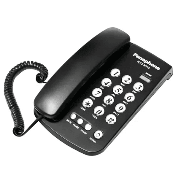 Anúncio: Telefone Fixo Panaphone KXT-3014 Com Fio - Preto
