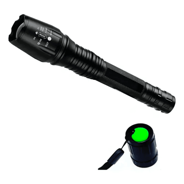 Anúncio: Lanterna LED Swat ZM-T507 / 18000 Lumens / Recarregavel - Preto